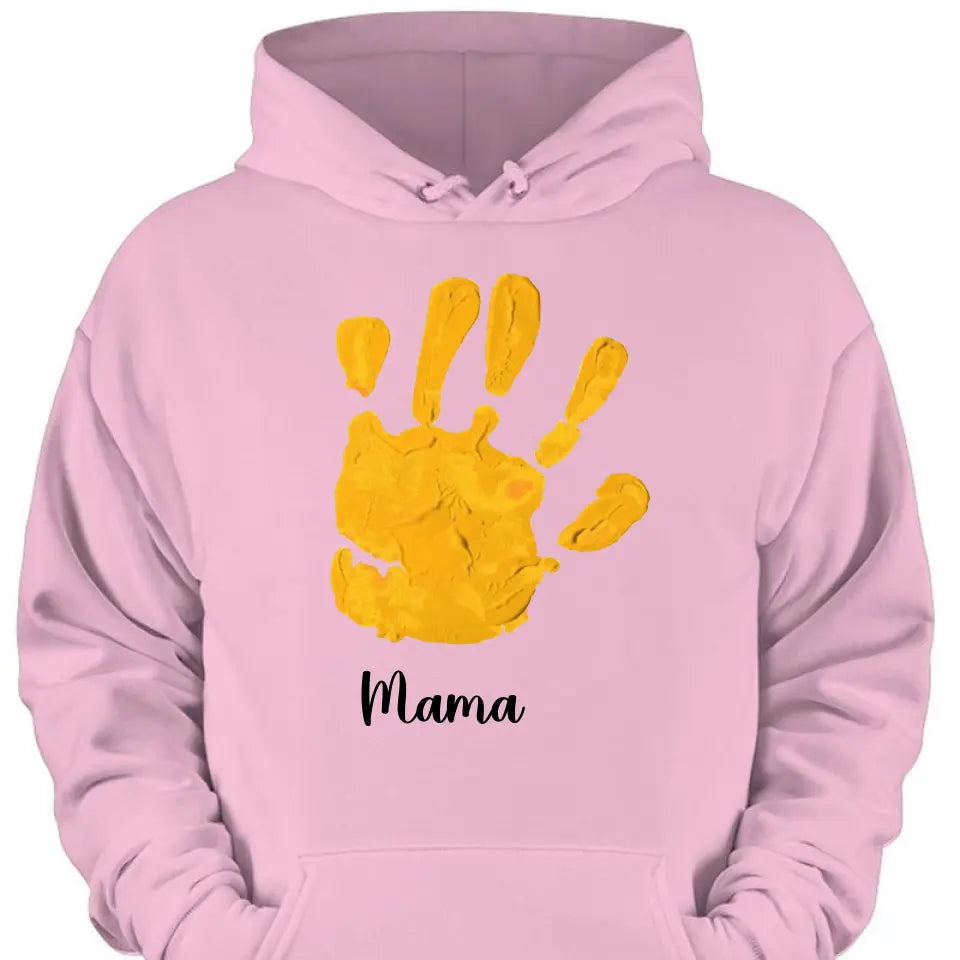 PERSONALISIERTES OMA-HAND-T-Shirt für Damen oder Kinder