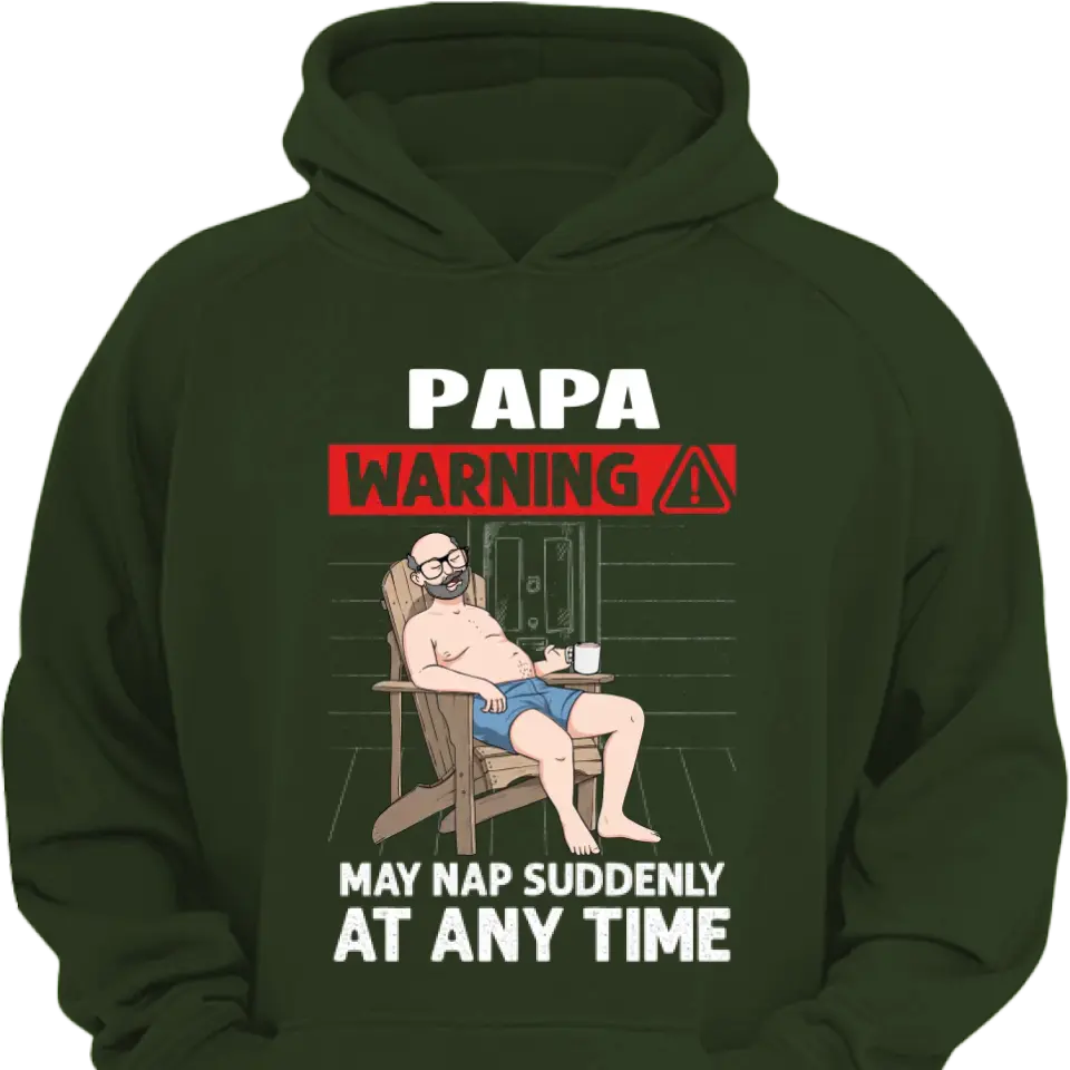For Grandpa Warning For Details Shirt - Hoodie - Sweatshirt