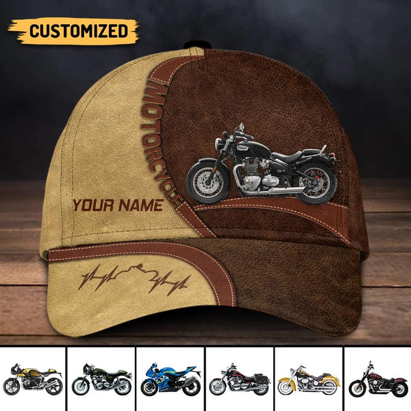 Motorcycle Personalized Classic Cap Customize Your Ride