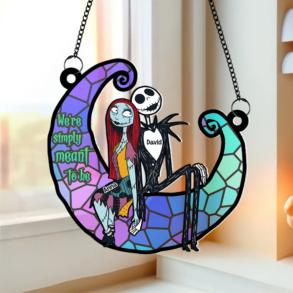 Personalized Gifts For Couple Suncatcher Window Hanging Ornament