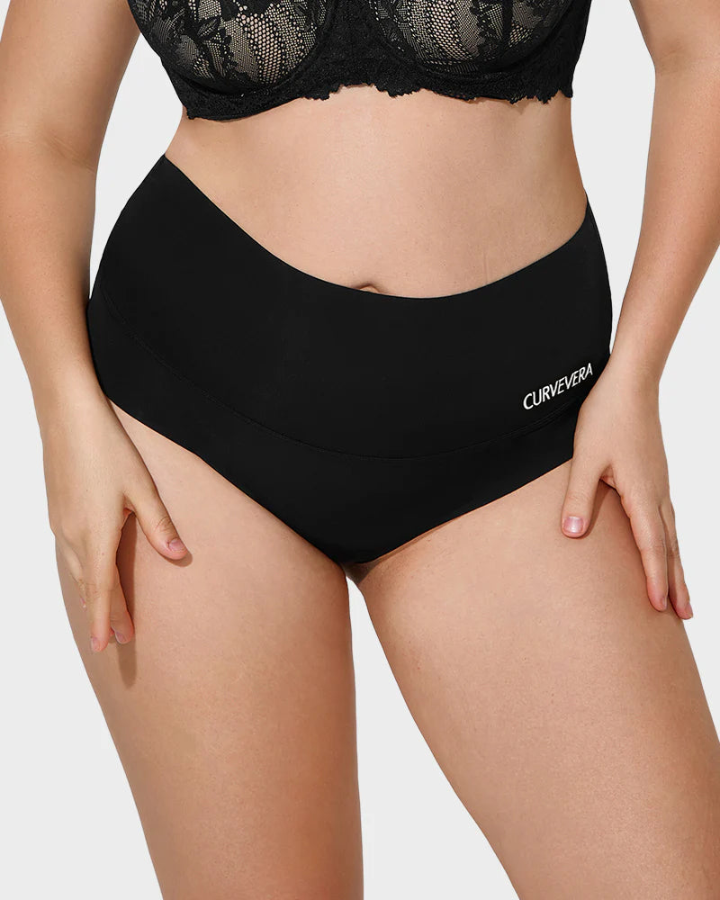 High-Rise Seamless Thong Panty(4 Pack)