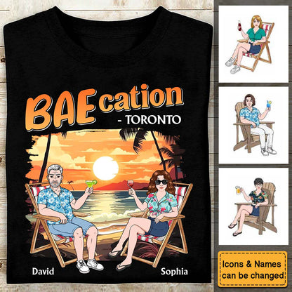 Personalized For Husband Wife Baecation Shirt - Hoodie - Sweatshirt