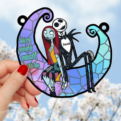 Personalized Gifts For Couple Suncatcher Window Hanging Ornament