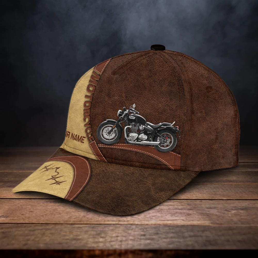 Motorcycle Personalized Classic Cap Customize Your Ride