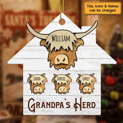 Geschenk für Papa Opa Herd Ornament