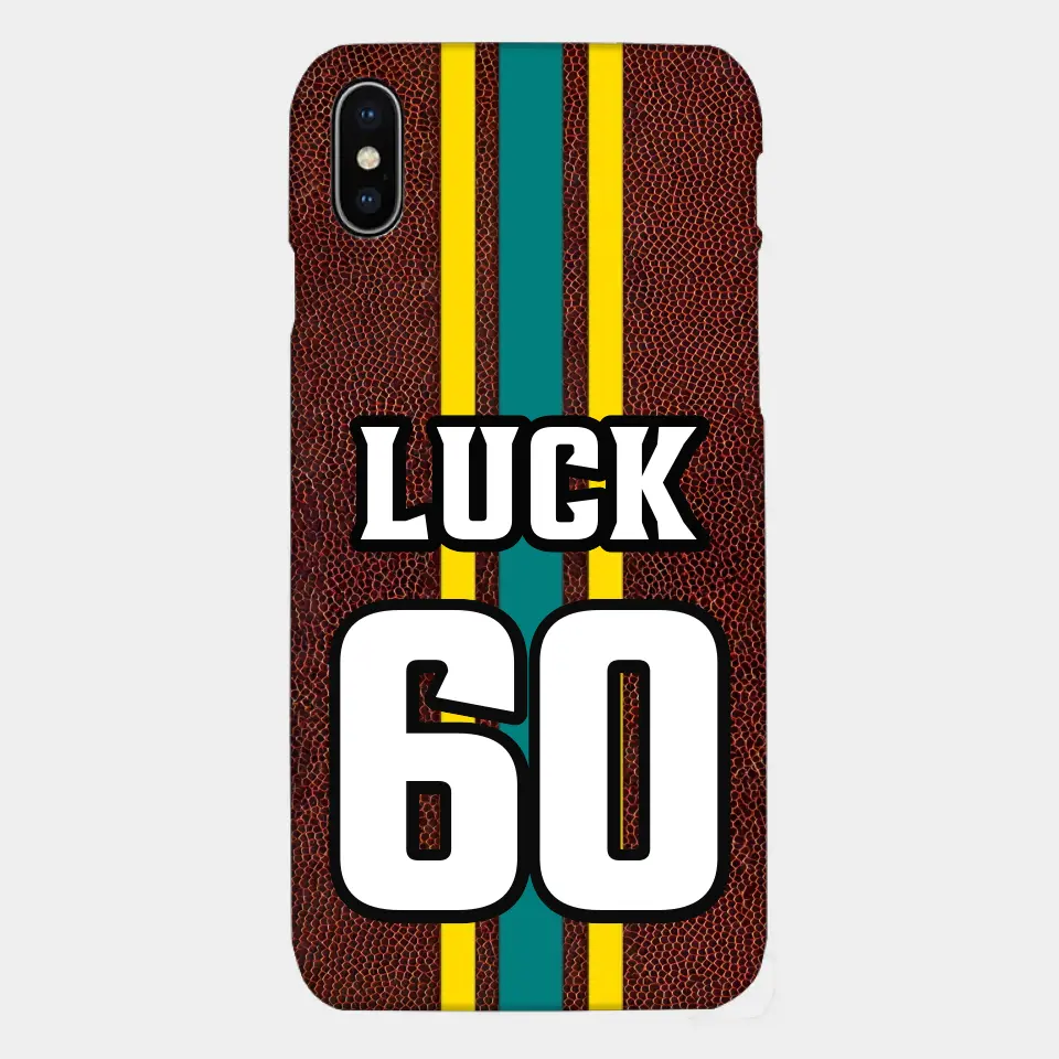 Personalized Football Phone Cases Custom Name And Number Player All Over Print Cases