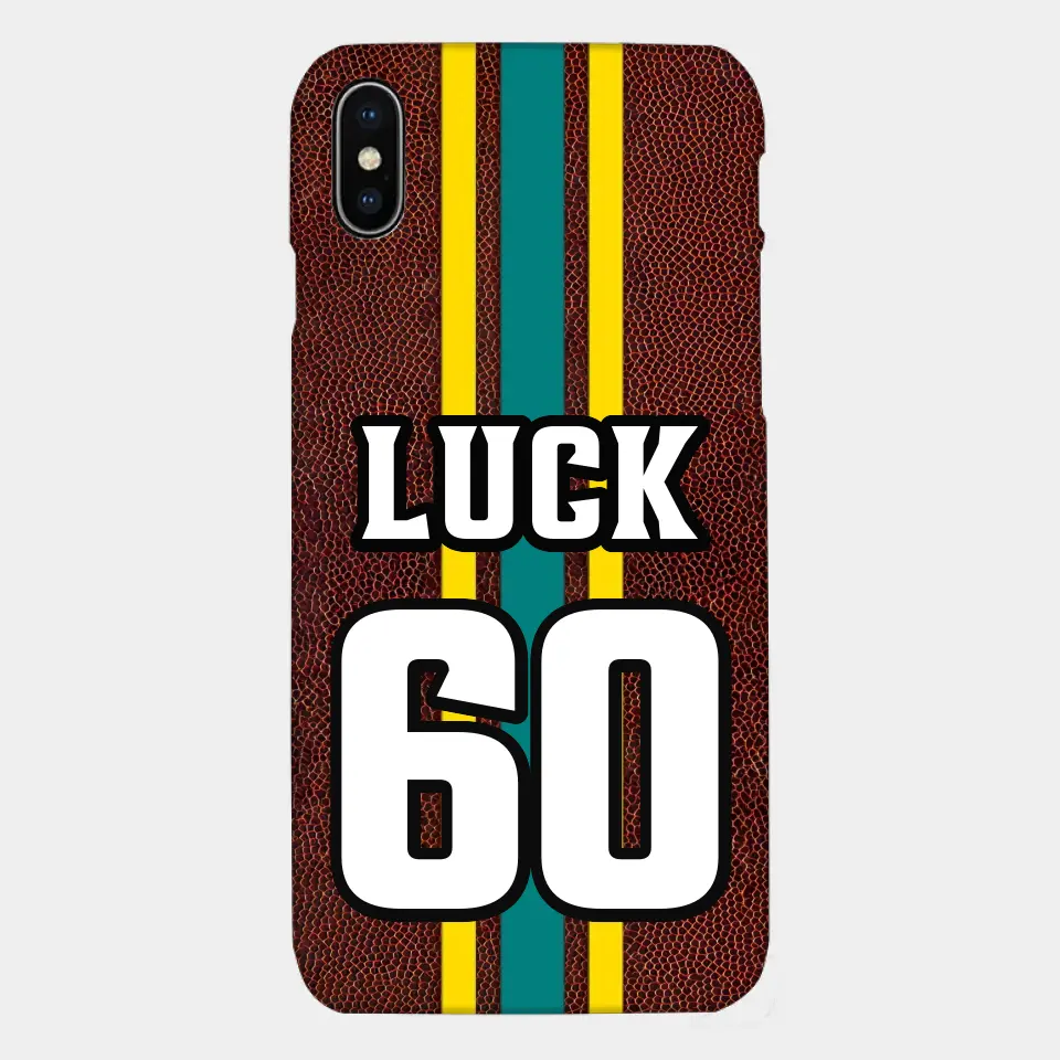 Personalized Football Phone Cases Custom Name And Number Player All Over Print Cases