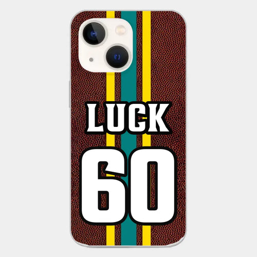 Personalized Football Phone Cases Custom Name And Number Player All Over Print Cases
