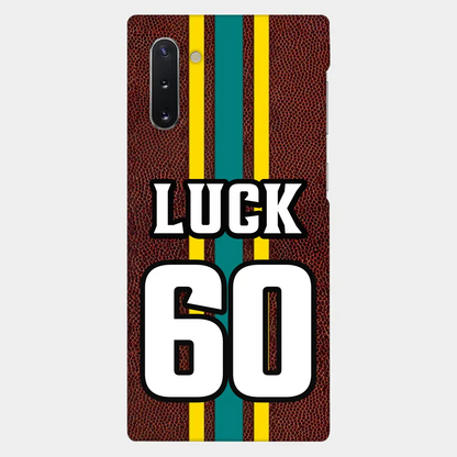 Personalized Football Phone Cases Custom Name And Number Player All Over Print Cases