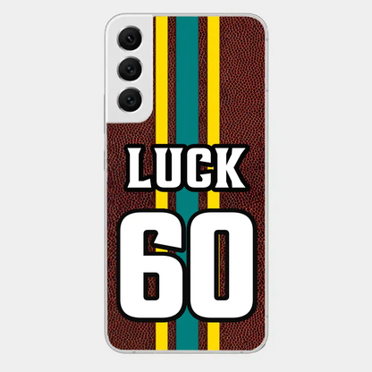Personalized Football Phone Cases Custom Name And Number Player All Over Print Cases