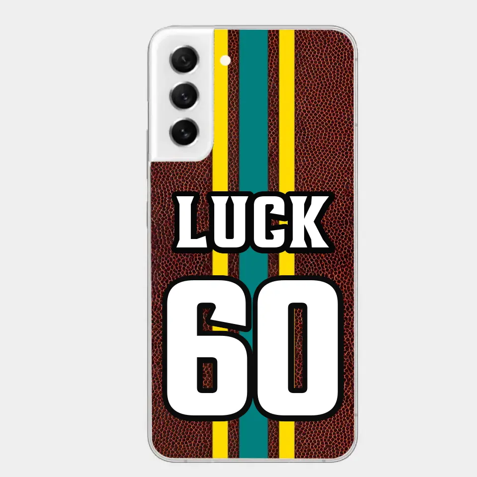 Personalized Football Phone Cases Custom Name And Number Player All Over Print Cases