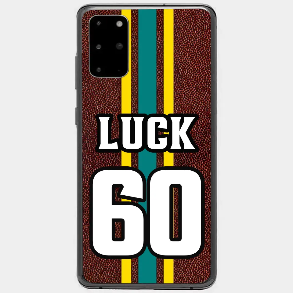 Personalized Football Phone Cases Custom Name And Number Player All Over Print Cases