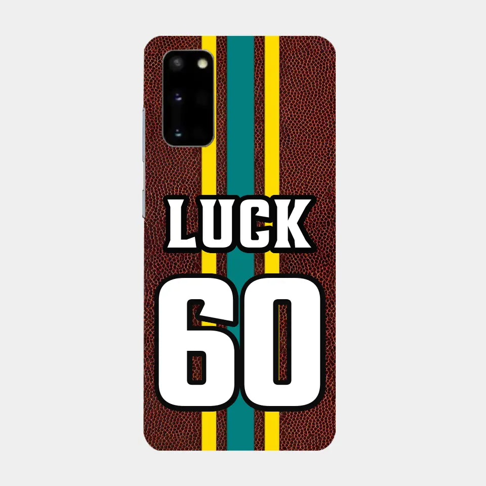 Personalized Football Phone Cases Custom Name And Number Player All Over Print Cases