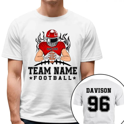 American-Football-Team-Shirt – Football-Spieltage, individuelles Shirt-Geschenk für Fußballspieler, Fußballliebhaber