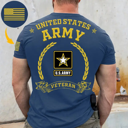 Military Custom Division - Veteranen personalisiertes Shirt - Veteranentagsgeschenke für Papa und Opa