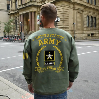 Military Custom Division - Veteranen personalisiertes Shirt - Veteranentagsgeschenke für Papa und Opa