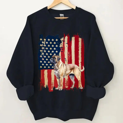 Personalisierte Hundeflaggen-bedruckte Kleidungsgeschenke für Hundeliebhaber