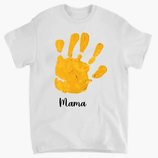 PERSONALISIERTES OMA-HAND-T-Shirt für Damen oder Kinder