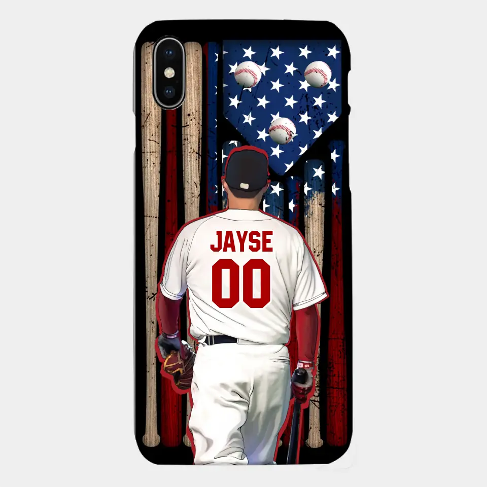 Personalisierte Baseball-Handyhülle – beste Geschenkidee für Baseball-Liebhaber