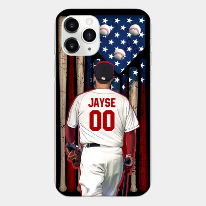 Personalisierte Baseball-Handyhülle – beste Geschenkidee für Baseball-Liebhaber