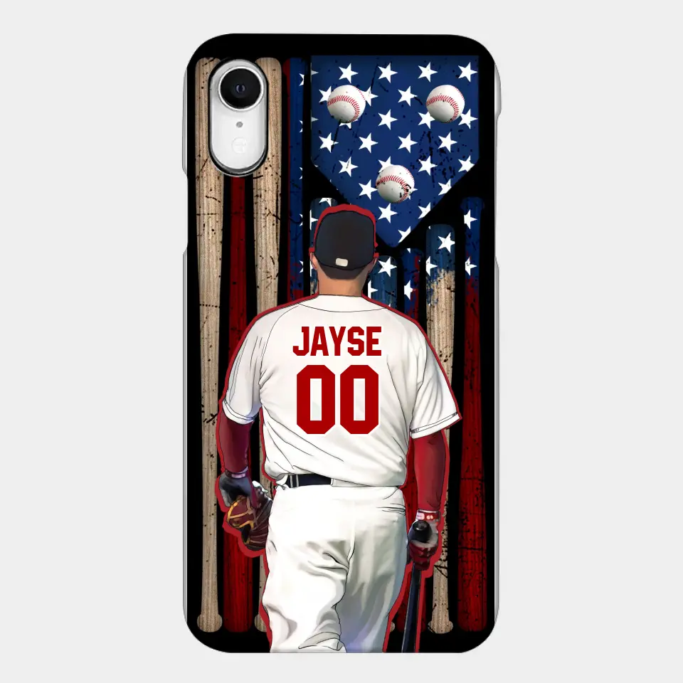 Personalisierte Baseball-Handyhülle – beste Geschenkidee für Baseball-Liebhaber