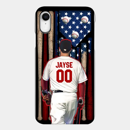 Personalisierte Baseball-Handyhülle – beste Geschenkidee für Baseball-Liebhaber
