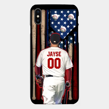 Personalisierte Baseball-Handyhülle – beste Geschenkidee für Baseball-Liebhaber
