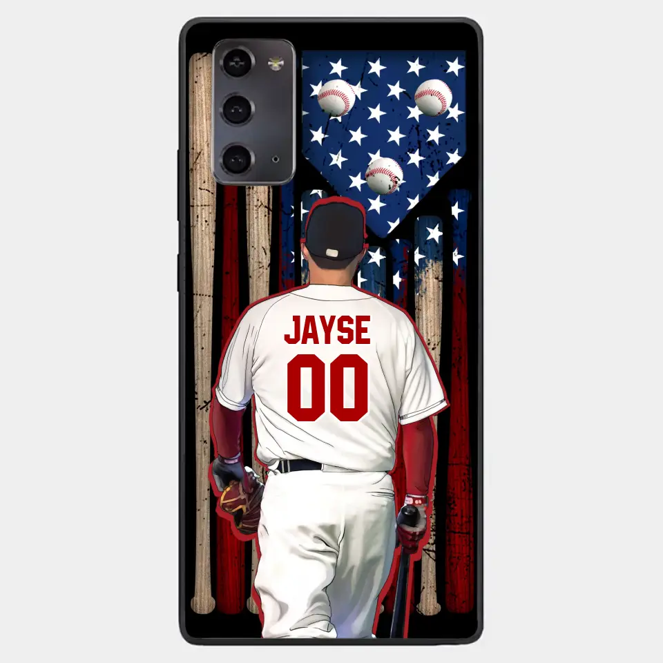 Personalisierte Baseball-Handyhülle – beste Geschenkidee für Baseball-Liebhaber