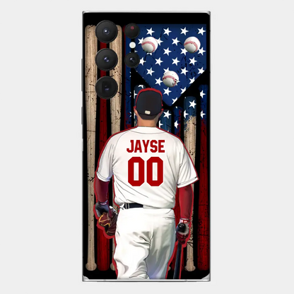 Personalisierte Baseball-Handyhülle – beste Geschenkidee für Baseball-Liebhaber