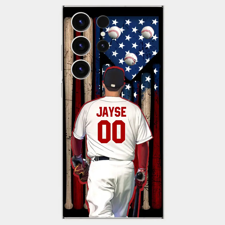 Personalisierte Baseball-Handyhülle – beste Geschenkidee für Baseball-Liebhaber