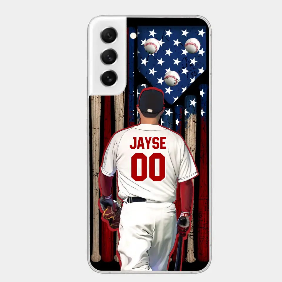 Personalisierte Baseball-Handyhülle – beste Geschenkidee für Baseball-Liebhaber