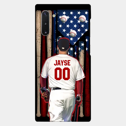 Personalisierte Baseball-Handyhülle – beste Geschenkidee für Baseball-Liebhaber