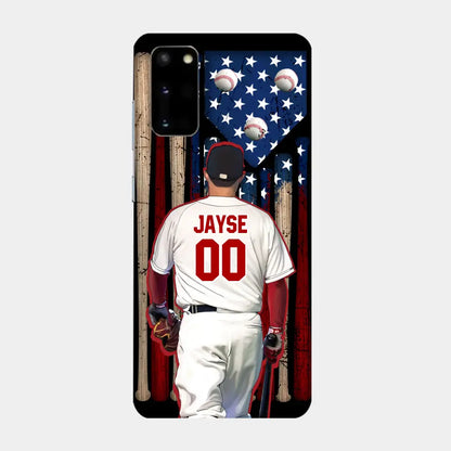Personalisierte Baseball-Handyhülle – beste Geschenkidee für Baseball-Liebhaber