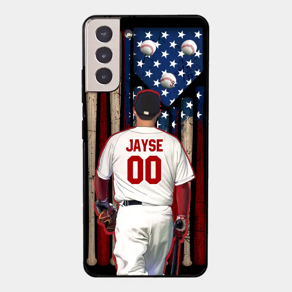 Personalisierte Baseball-Handyhülle – beste Geschenkidee für Baseball-Liebhaber