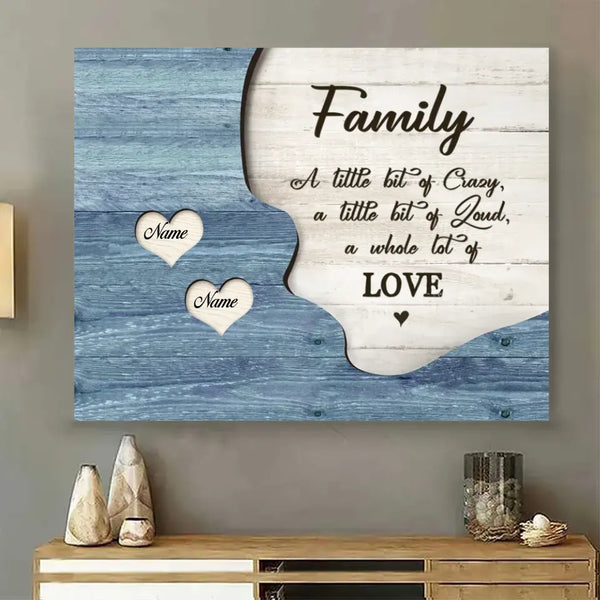 2023 Family Christmas Gifts, Personalized Family Name Poster, Gift for Parents, Christmas Gift for Mom and Dad
