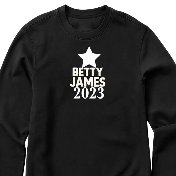 Unser Familien-Weihnachtsbaum 2023 – personalisiertes Sweatshirt