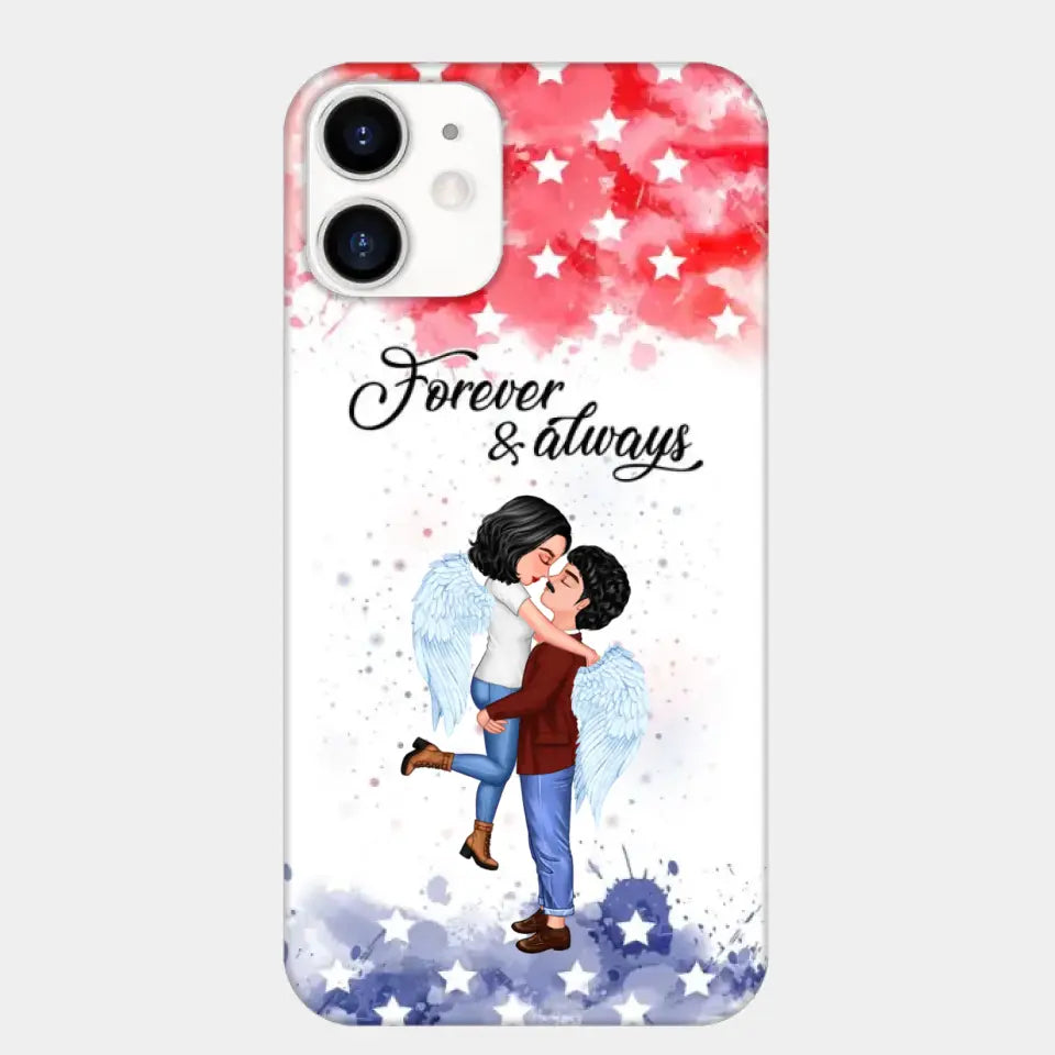 Personalisierte Handyhülle für Paare, Feuerwehrmann, Polizist, Lehrer, Arbeiter – Geschenke nach Beruf