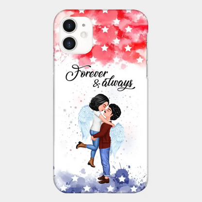 Personalisierte Handyhülle für Paare, Feuerwehrmann, Polizist, Lehrer, Arbeiter – Geschenke nach Beruf