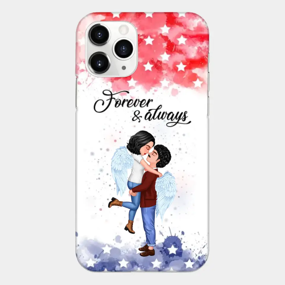 Personalisierte Handyhülle für Paare, Feuerwehrmann, Polizist, Lehrer, Arbeiter – Geschenke nach Beruf