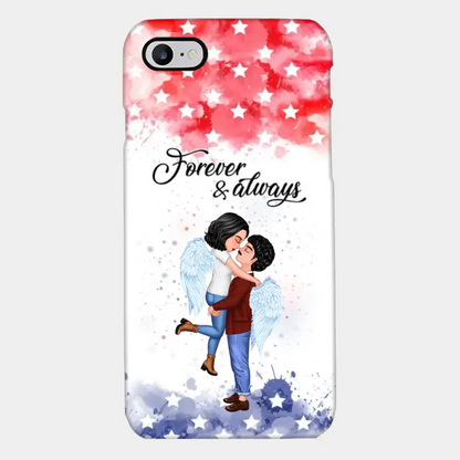 Personalisierte Handyhülle für Paare, Feuerwehrmann, Polizist, Lehrer, Arbeiter – Geschenke nach Beruf