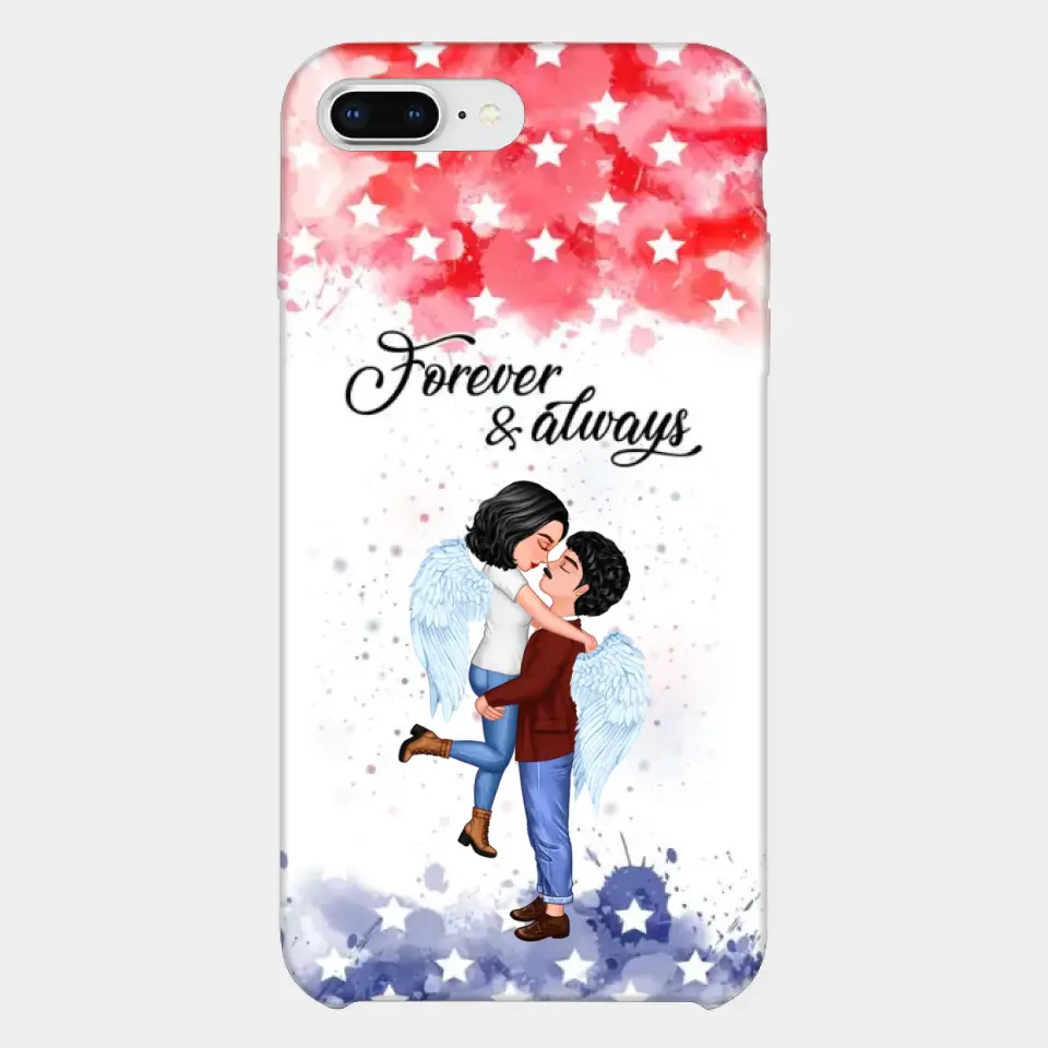 Personalisierte Handyhülle für Paare, Feuerwehrmann, Polizist, Lehrer, Arbeiter – Geschenke nach Beruf