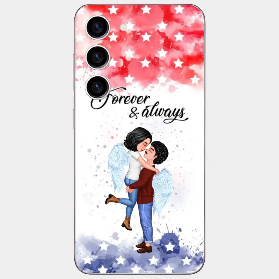 Personalisierte Handyhülle für Paare, Feuerwehrmann, Polizist, Lehrer, Arbeiter – Geschenke nach Beruf