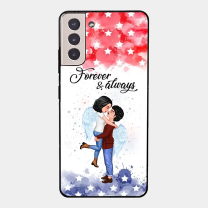 Personalisierte Handyhülle für Paare, Feuerwehrmann, Polizist, Lehrer, Arbeiter – Geschenke nach Beruf