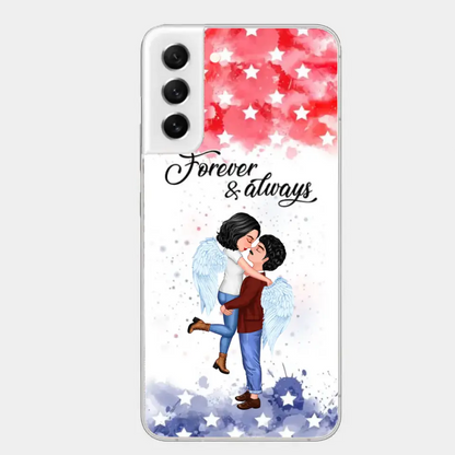 Personalisierte Handyhülle für Paare, Feuerwehrmann, Polizist, Lehrer, Arbeiter – Geschenke nach Beruf