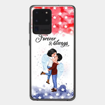 Personalisierte Handyhülle für Paare, Feuerwehrmann, Polizist, Lehrer, Arbeiter – Geschenke nach Beruf