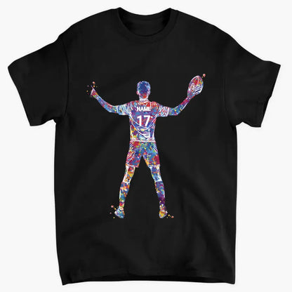 Players Personalized Watercolor Print Rugby Gifts for Men Rugby Players Boys Rugby Guys Personalized Gifts for Men Custom Clothes
