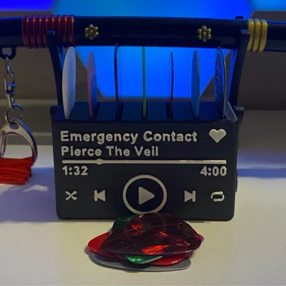 Guitar pick & plectrum holder display