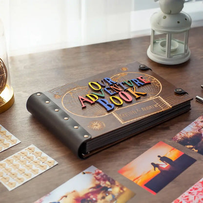 Personalized Our Adventure Book, Our Adventure Journal, Travel Photo Collection