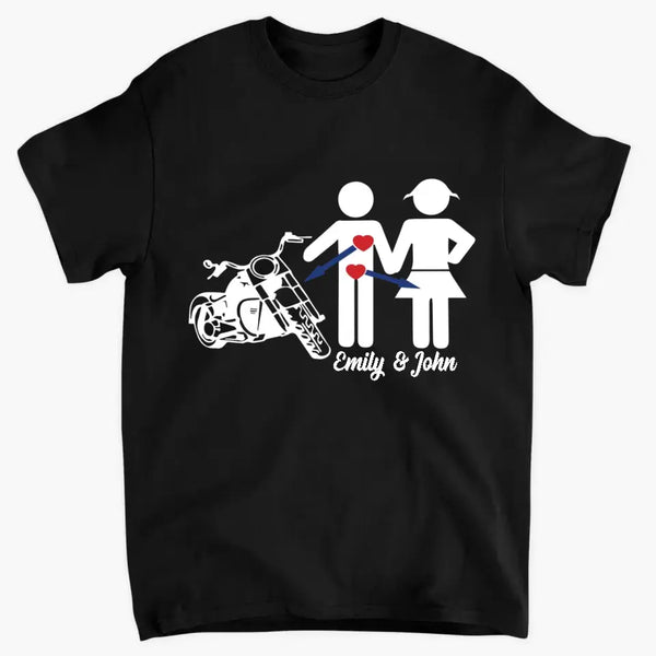 True Love Motorcycle Graphic Shirt for Men - Motorcycle Gifts