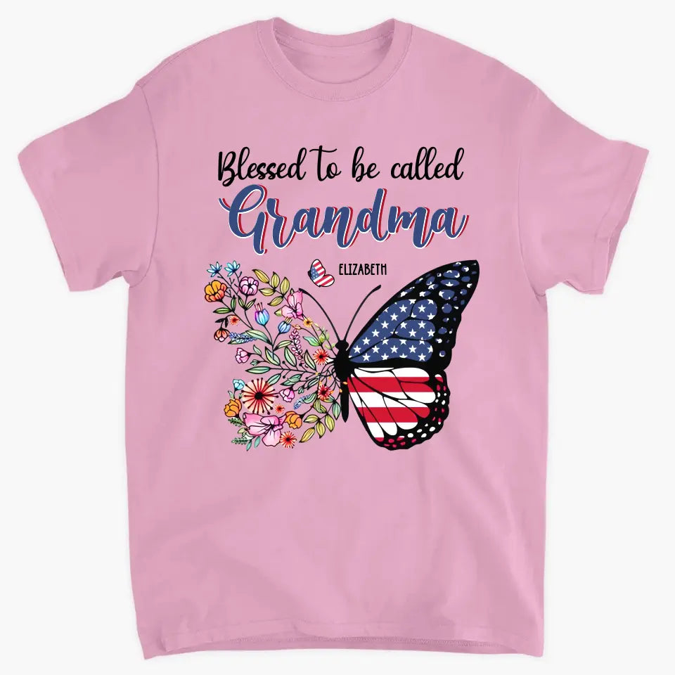 A Mother's Love Is The Greatest Gift - Family Personalized Custom Unisex T-shirt - 4th Of July, Gift For Mom, Grandma